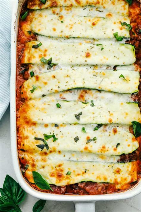 Zucchini Lasagne Zucchini Lasagna Zucchini Lasagna Recipe Easy