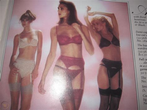rare 8 a victoria s secret lingerie catalog catalogue 1980 81 geena davis 1753208283