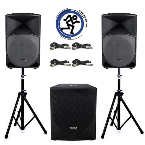 Mackie TH12A Thump Pack 1 1800W Active Sound System Djkit