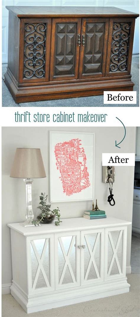 For this thrift store decor upcycle challenge (whew! 40 Awesome Makeovers: Clever Ways With Tutorials to ...