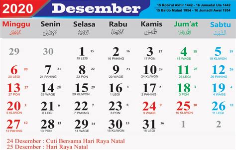 Tren Gaya 31 Kalender Jawa 2021 Januari Sampai Desember