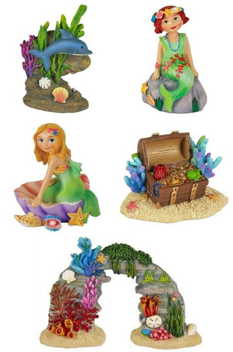 New Mermaids And Their Colorful Aquarium Accessories Aquarium