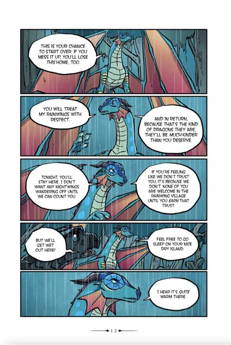 Extrait Du Tome 5 Wings Of Fire Graphic Novel Oeil De Lynx