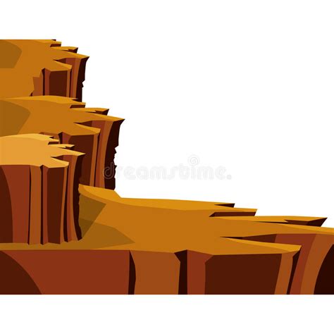 Isolated Desert Landscape Design Stock Vector Illustration Of Journey