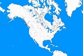 Large Blank North America Template by mdc01957 on DeviantArt