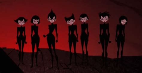 The Daughters Of Aku Without Masks Samurai Jack Ashi Samurai Jack Character Sketches