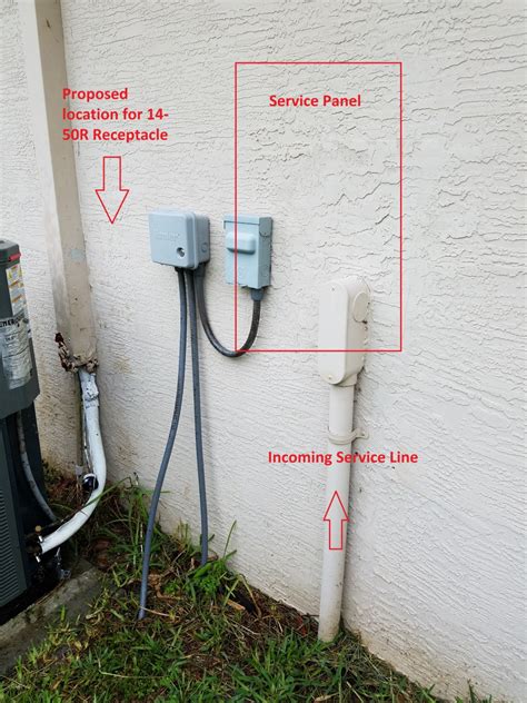 Use these tips to easily pinpoint problems and connect wires. Wiring An Outdoor 14-50R Receptacle - Electrical - DIY ...