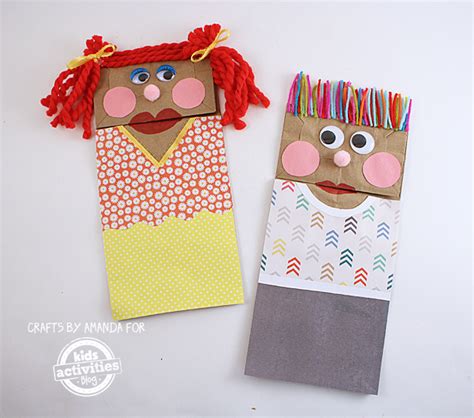 Classic Craft Making Paper Bag Puppets