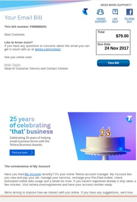 telstra email scam police warn customers about convincing fake email au — australia