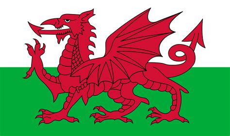 Vlag Van Wales Afbeelding En Betekenis Welshe Vlag Country Flags
