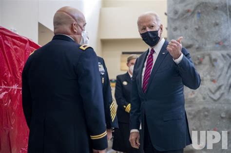 Photo Us President Joe Biden Visits Walter Reed National Military