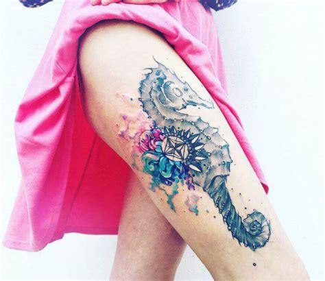 30 Remarkable Seahorse Tattoos Amazing Tattoo Ideas