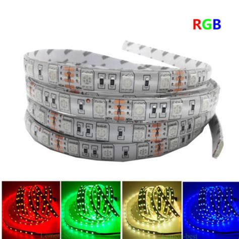 Dc 12v 5m Smd 5050 Rgb Led Strip Waterproof 300led Rgbw Rgbww Led Light