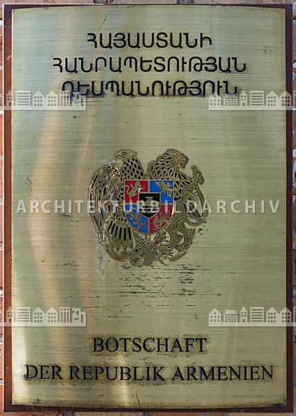 Botschaft Der Republik Armenien In Berlin Architektur Bildarchiv