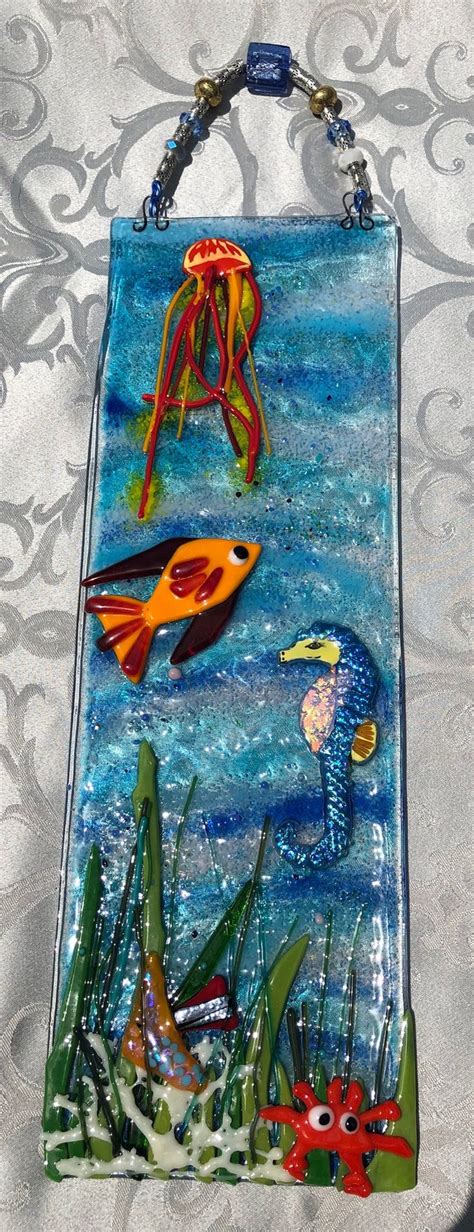 Designed By Annie Dotzauer This Fused Glass Panel Was Made With 2 Pieces Of 2mm Glass With Fine