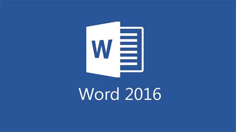 Introduccion A Word 2016