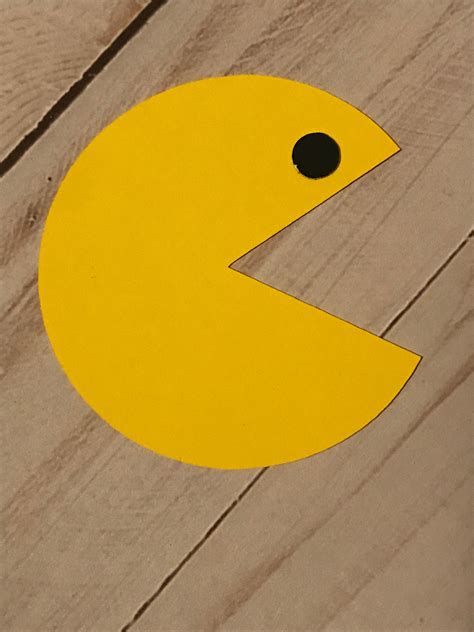 5 Pacman Cutouts Etsy