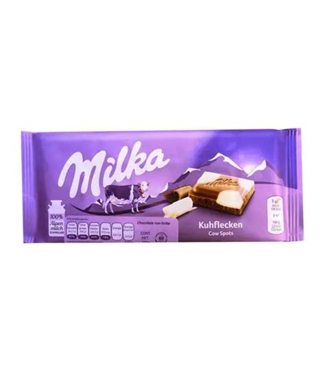 Chocolate De Leche Y Blanco Milka 100gr