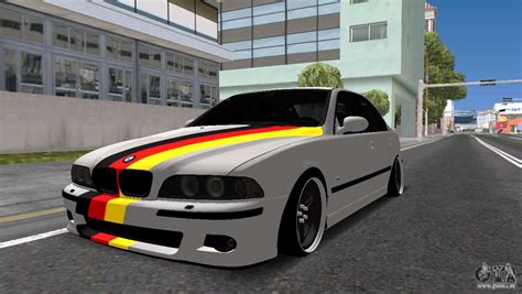 The bmw e39 is the fourth generation of bmw 5 series, which was sold from 1995 to 2003. BMW E39 pour GTA San Andreas