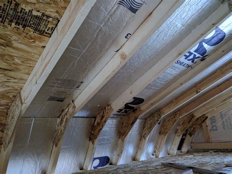 Insulating A Vaulted Ceiling Insulating Cathedral Ceiling With Foam Board Home Metal