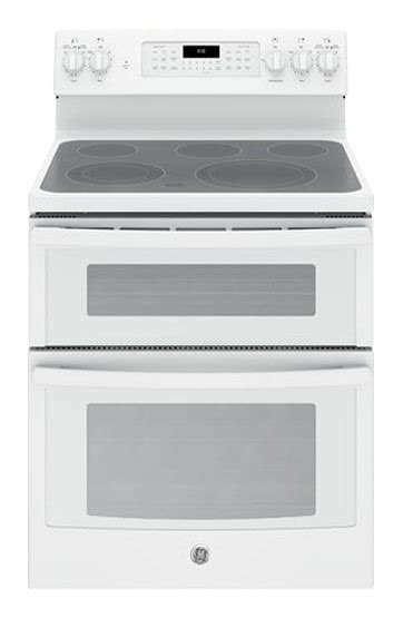 Best Buy Ge 66 Cu Ft Self Cleaning Freestanding Double Oven