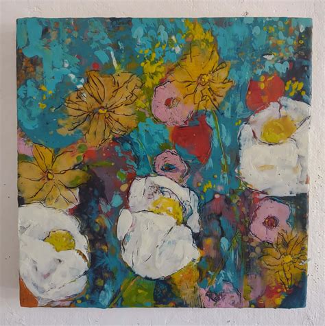 Introduction To Encaustic Painting Metaphors Of Spring With Hélène