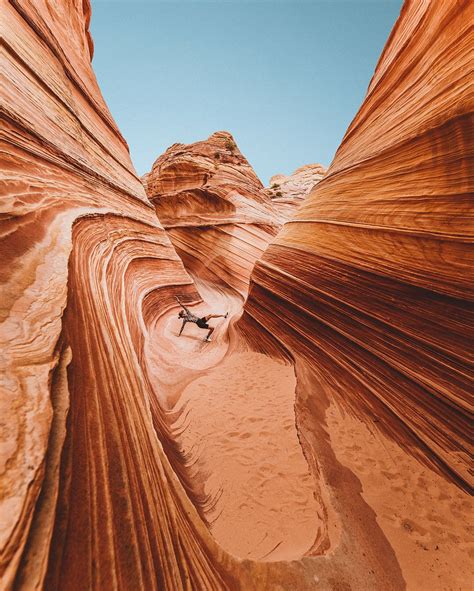 The Wave A Sandstone Rock Formation In Arizona Beautiful Places On