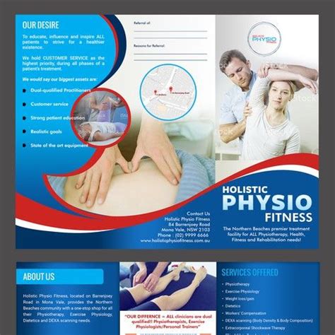 Physiotherapy Clinic Needs Professional Pamphlet Postcard Flyer Or