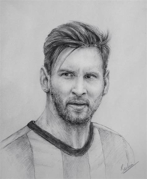 Lionel Messi Disegni A Matita Schizzi Disegni