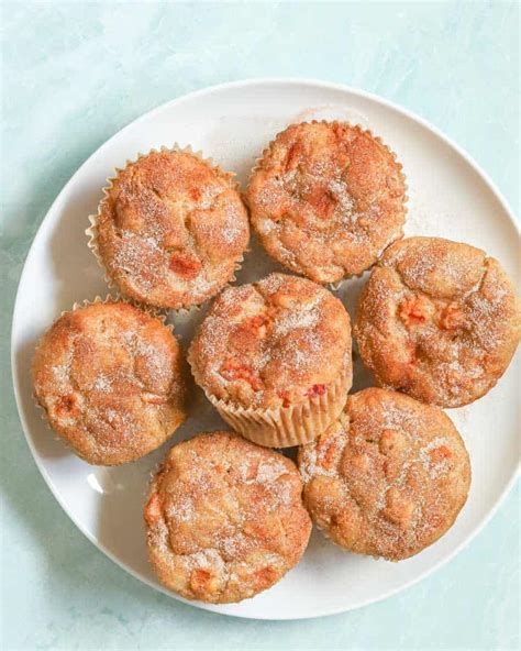 Fresh Peach Muffins Recipe A Well Seasoned Kitchen