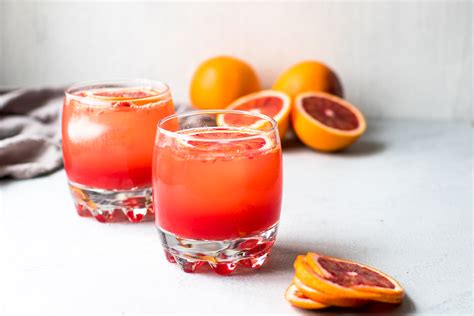 Sparkling Blood Orange Mocktail Marisa Moore Nutrition