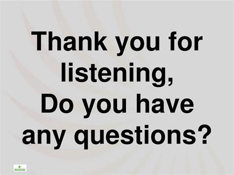 Thank You For Listening Any Questions 099abel