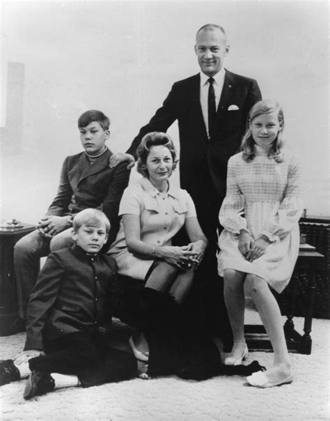 Buzz aldrin, center, is shown with his family in 1970. Buzz Aldrin Sues His Own Children For Elder Abuse ...