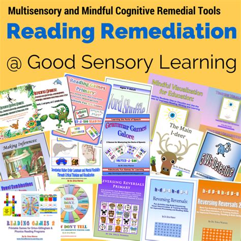 Learning Specialist And Teacher Materials Good Sensory Learning Help