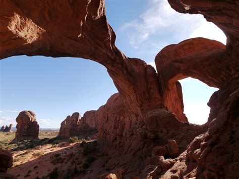 Der Double Arch Trail Im Arches National Park Wanderung
