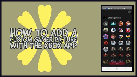 How To Upload Custom Gamerpic On Xbox Live With The Xbox App Youtube