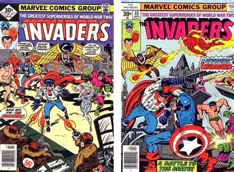 Unofficial Marvel Dc Crossover Invaders Freedom Fighters Marvel Dc Marvel Comics Marvel And