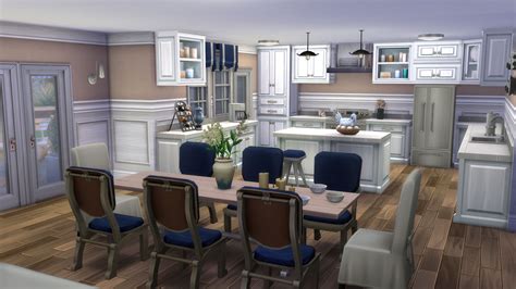 The Sims Resource Marisabel Kitchen In 2022 Sims 4 Ki