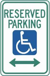 Parking Signs With Arrows