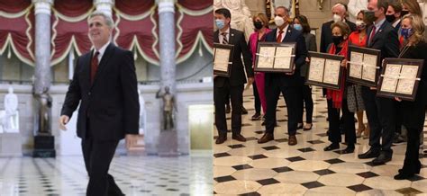 Historical records matching kevin mccarthy, u.s. Kevin McCarthy Mocks House Democrats For Picture With ...
