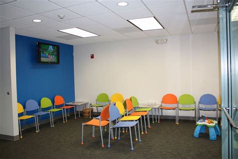 Bright And Colorful Waiting Rooms At Leawood Pediatrics Medical Office
