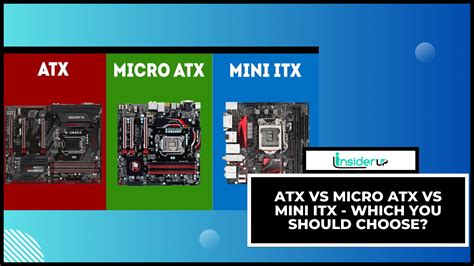 ATX Vs Micro ATX Vs Mini ITX Which You Should Choose