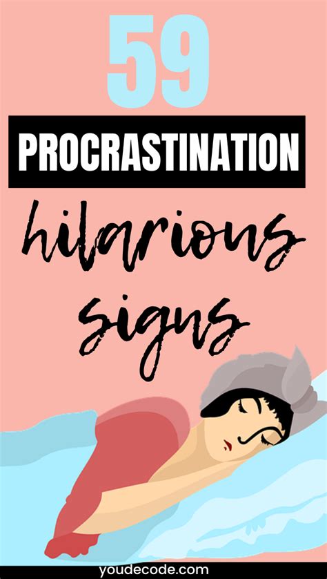 59 Signs That You Are A Procrastinator And Solution Procrastination Procrastination Humor How