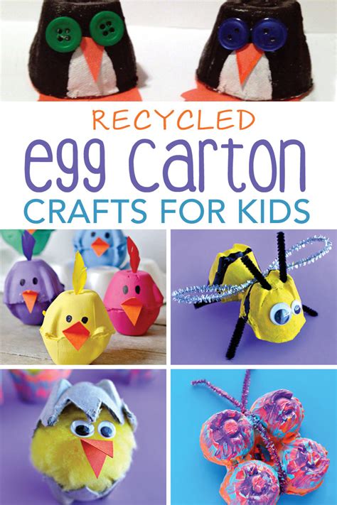 Egg Carton Crafts For Adults