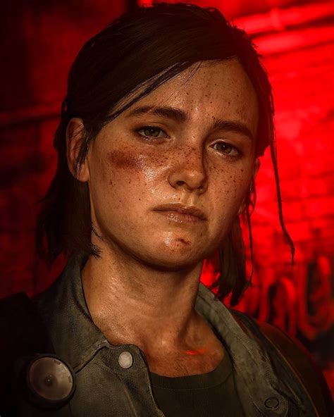 Ellie From The Last Of Us Part Ii Video Oyunları Konsept Sanatı