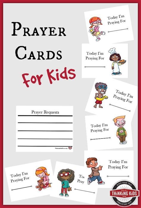 Welcome to esl printables, the website where english language teachers exchange resources: Prayer Cards for Kids | School prayer, Prayers for children, Sunday school crafts for kids