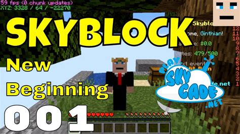 Skyblock E001 Starting A New Island Youtube
