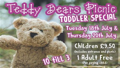 Teddy Bears Picnic Childrens In Barnoldswick Visit Pendle