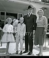 Clark Gable and his 5th wife Kay with her 2 children 'Bunker' and Joan ...