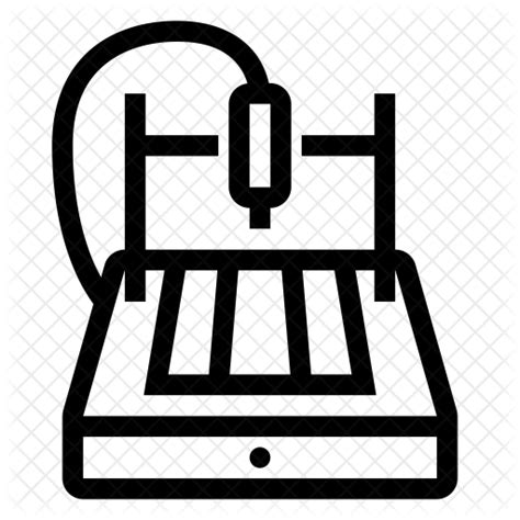 Cnc Machine Icon Of Line Style Available In Svg Png Eps Ai And Icon